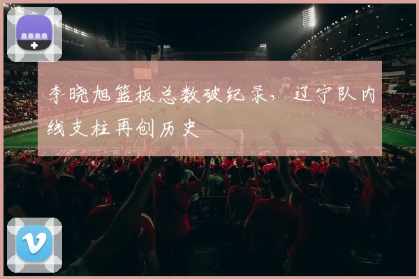 李晓旭篮板总数破纪录,辽宁队内线支柱再创历史